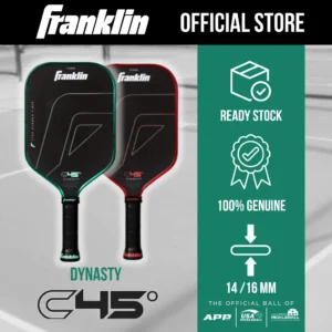 franklin c45° dynasty carbon fiber pickleball paddle